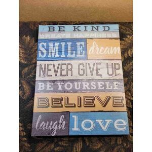Be Kind Canvas Art Canvas Print